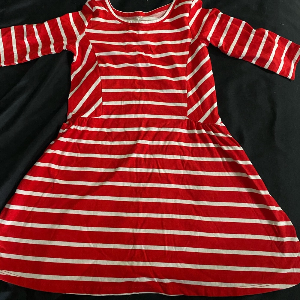 Kids the children’s place red and white dress